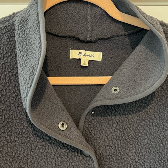 Madewell (Re)sourced Sherpa Popover - Picture 4 of 10